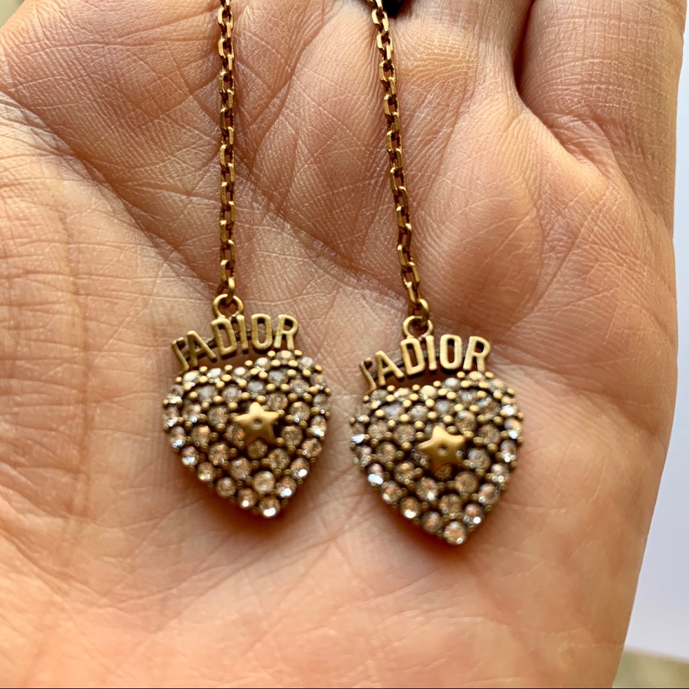 EUC Christian Dior J’adior Crystal Earring ⭐️ - Picture 3 of 8
